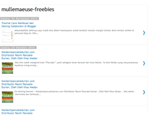 Tablet Screenshot of mullemaeuse-freebies.blogspot.com