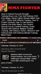 Mobile Screenshot of mma-octagon-fighter.blogspot.com