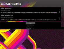Tablet Screenshot of bestasetestprep.blogspot.com