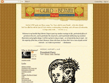 Tablet Screenshot of guildofbezalel.blogspot.com
