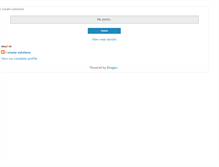 Tablet Screenshot of icreatesolutions.blogspot.com
