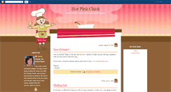Desktop Screenshot of hotpinkchickblog.blogspot.com