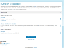 Tablet Screenshot of obesidadnutricion.blogspot.com