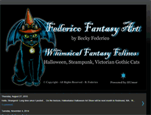 Tablet Screenshot of federico-fantasy-art.blogspot.com