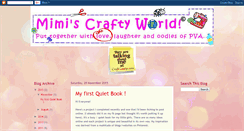 Desktop Screenshot of mimiscraftyworld.blogspot.com