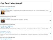 Tablet Screenshot of negativeangel-free-tv.blogspot.com