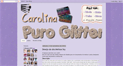 Desktop Screenshot of carolinapuroglitter.blogspot.com