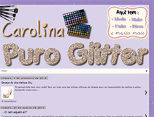 Tablet Screenshot of carolinapuroglitter.blogspot.com