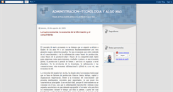 Desktop Screenshot of administracion-tecnologiayalgomas.blogspot.com
