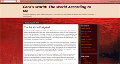 Desktop Screenshot of carasworld.blogspot.com