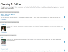 Tablet Screenshot of choosingtofollow.blogspot.com