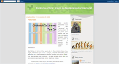Desktop Screenshot of docencionline.blogspot.com