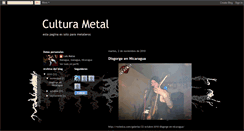 Desktop Screenshot of metalerosdelaudem.blogspot.com