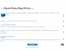 Tablet Screenshot of bandapileke.blogspot.com