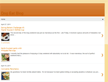 Tablet Screenshot of dogeatblog.blogspot.com