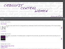 Tablet Screenshot of crossfitcentralwomen.blogspot.com