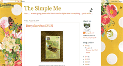 Desktop Screenshot of ize-thesimpleme.blogspot.com