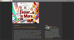 Desktop Screenshot of lesserismore.blogspot.com