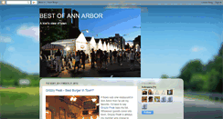 Desktop Screenshot of bestofannarbor.blogspot.com