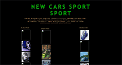 Desktop Screenshot of newcarssportsport.blogspot.com