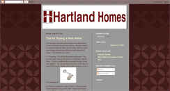 Desktop Screenshot of hartland-homes.blogspot.com