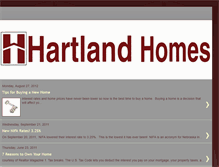 Tablet Screenshot of hartland-homes.blogspot.com