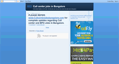 Desktop Screenshot of callcenterjobsbangalore.blogspot.com