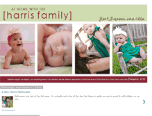 Tablet Screenshot of hogwildharrisfamily.blogspot.com
