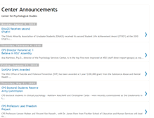 Tablet Screenshot of cpscenterannouncements.blogspot.com