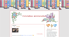 Desktop Screenshot of coisinhasmisturadas.blogspot.com