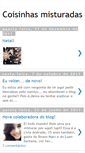Mobile Screenshot of coisinhasmisturadas.blogspot.com
