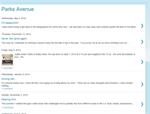 Tablet Screenshot of parksavenue.blogspot.com