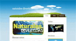 Desktop Screenshot of naturalesdivertidas.blogspot.com