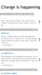 Mobile Screenshot of mychangeishappening.blogspot.com