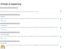 Tablet Screenshot of mychangeishappening.blogspot.com