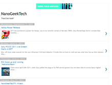 Tablet Screenshot of nanogeektech.blogspot.com