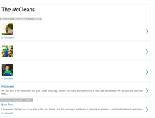 Tablet Screenshot of bmcclean.blogspot.com