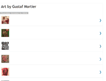 Tablet Screenshot of gustafmortier.blogspot.com