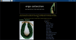 Desktop Screenshot of ergo-collection.blogspot.com