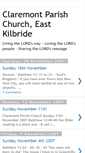 Mobile Screenshot of claremontparishchurch.blogspot.com
