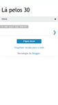Mobile Screenshot of lapelostrinta.blogspot.com