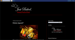 Desktop Screenshot of justbakedbreads.blogspot.com