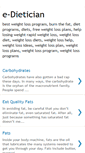 Mobile Screenshot of e-dietician.blogspot.com
