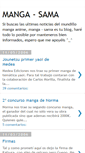 Mobile Screenshot of mangasama.blogspot.com