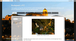 Desktop Screenshot of budapest-life.blogspot.com