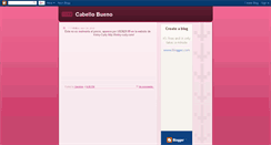 Desktop Screenshot of cabellobueno.blogspot.com
