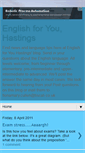 Mobile Screenshot of englishforyouhastings.blogspot.com