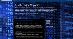 Desktop Screenshot of marketingynegociosnet.blogspot.com