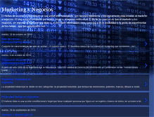 Tablet Screenshot of marketingynegociosnet.blogspot.com