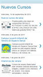 Mobile Screenshot of nuevoscursos.blogspot.com